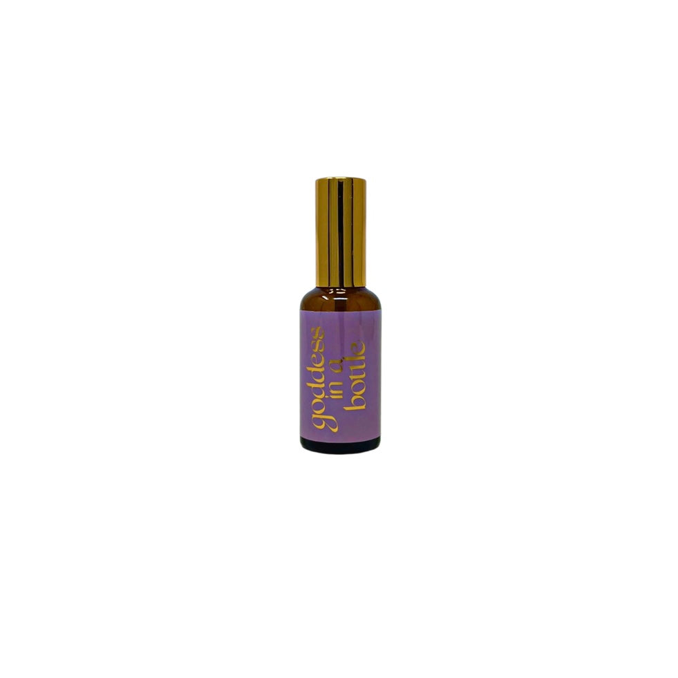 GODDESS IN A BOTTLE MINI |  VIBRATIONAL ROOM/AURA SPRAY | WISDOM | Saraswati | 50ml