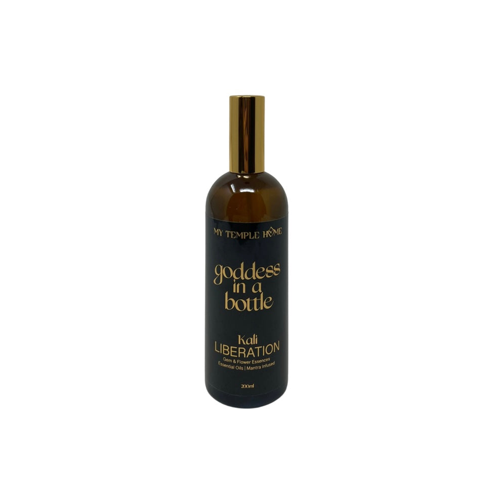 GODDESS IN A BOTTLE |  VIBRATIONAL ROOM/AURA SPRAY | LIBERATION | Kali | 200mL| (Pre-order)