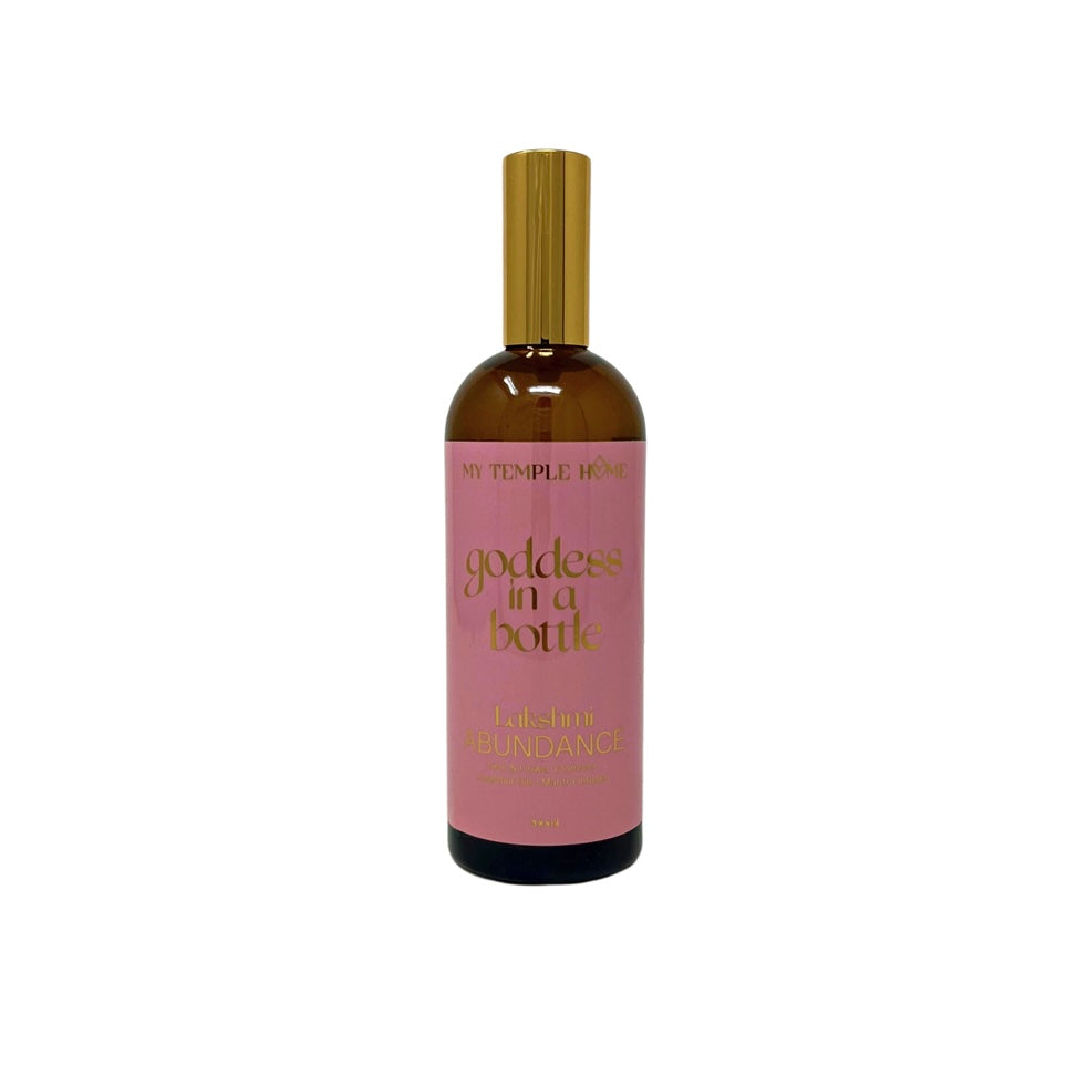 GODDESS IN A BOTTLE |  VIBRATIONAL ROOM/AURA SPRAY | ABUNDANCE | Lakshmi | 200mL |