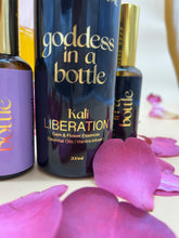 Load image into Gallery viewer, GODDESS IN A BOTTLE |  VIBRATIONAL ROOM/AURA SPRAY | LIBERATION | Kali | 200mL| (Pre-order)
