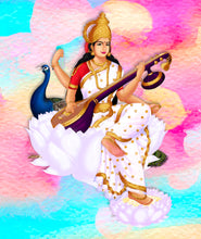 Load image into Gallery viewer, GODDESS IN A BOTTLE |  VIBRATIONAL ROOM/AURA SPRAY | WISDOM | Saraswati | 200mL |
